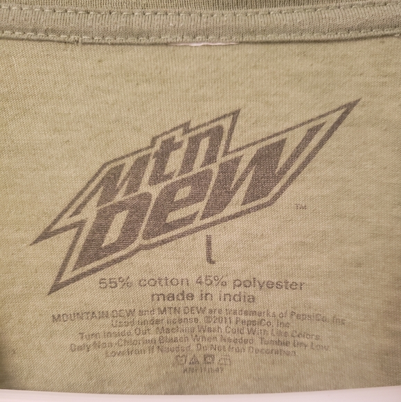 mountain dew graphic shirt - Picture 2 of 2